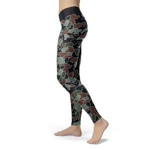 Abstract Camo Leggings