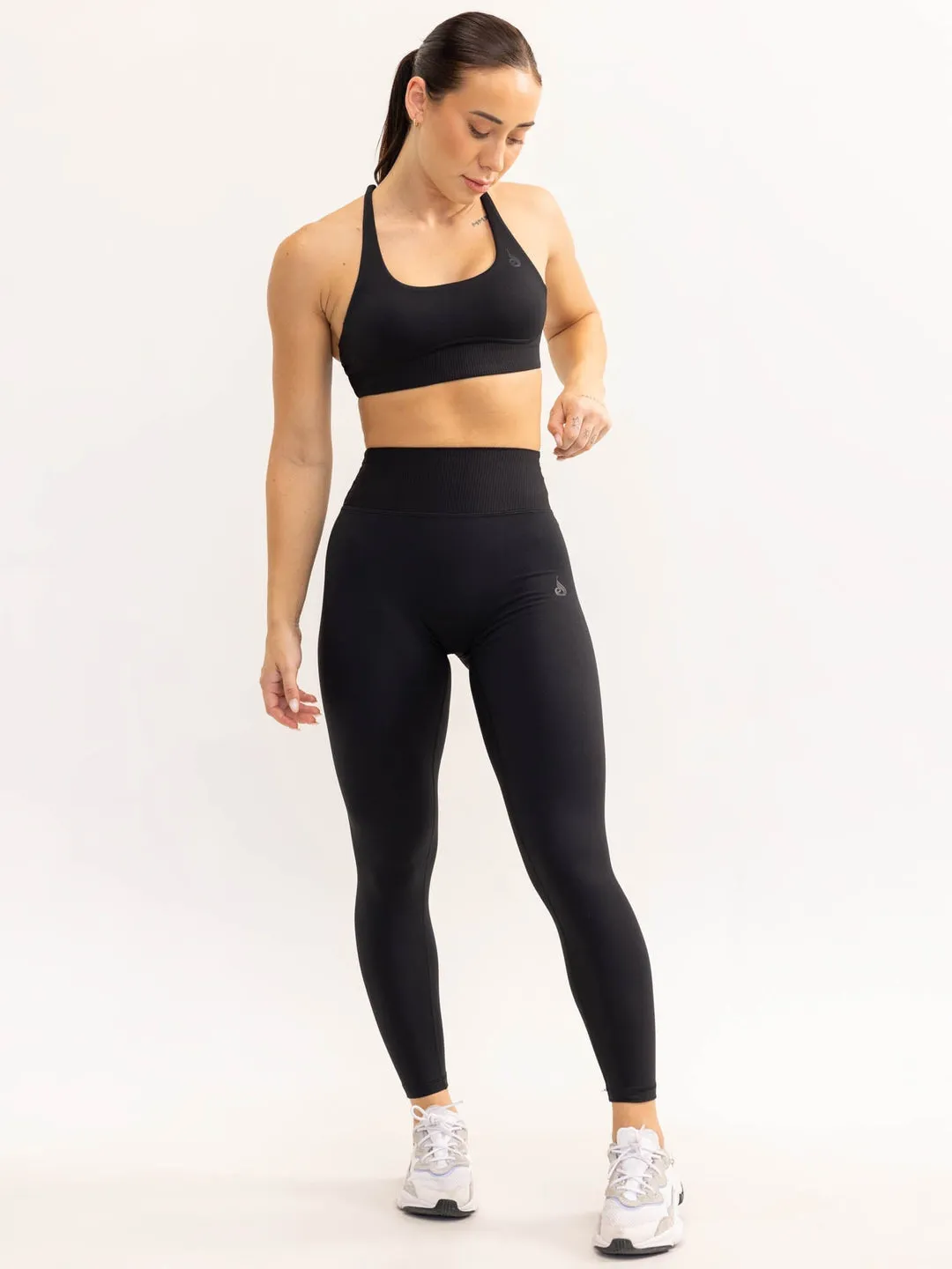 Activate High Waisted Leggings | Black