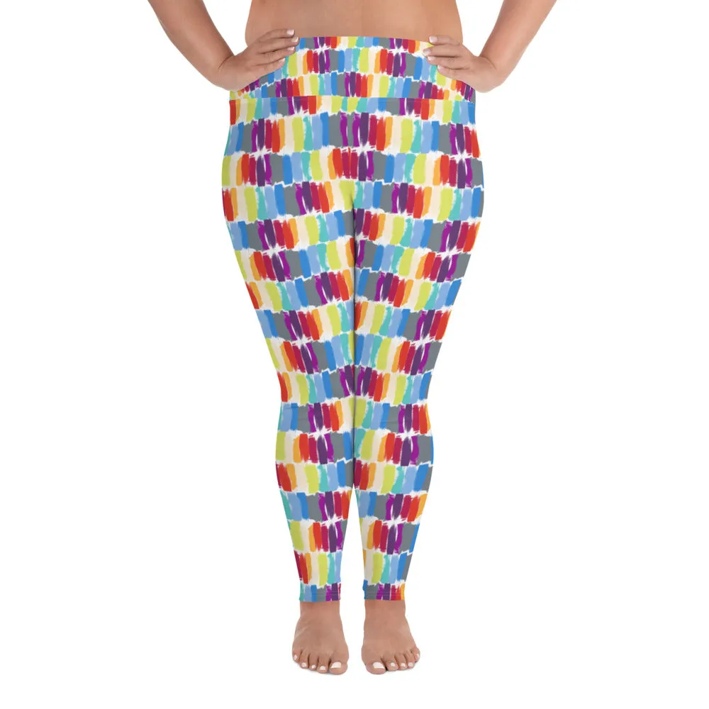 Adult Plus Size Leggings - Love