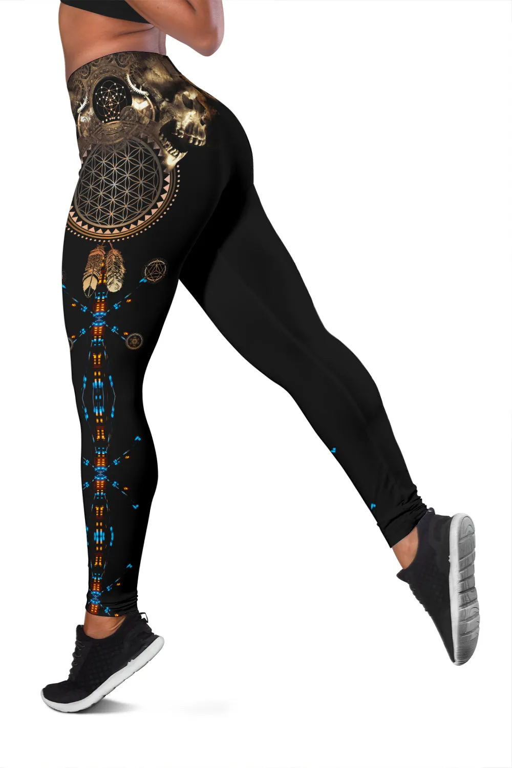 AfterLife | Womens Leggings by Cosmic Shiva