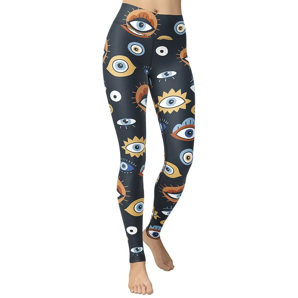 All Eyes On Me Yoga Leggings