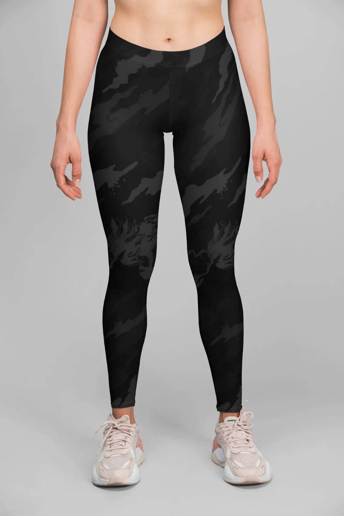 Alpine Black Retro Legging