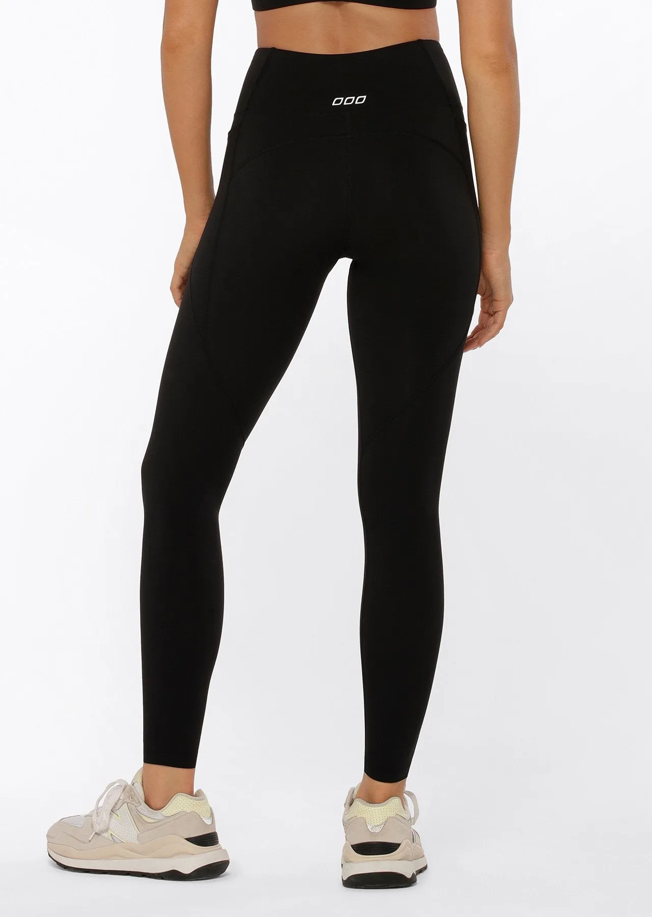 Amy Phone Pocket Full Length Tech Leggings | Black