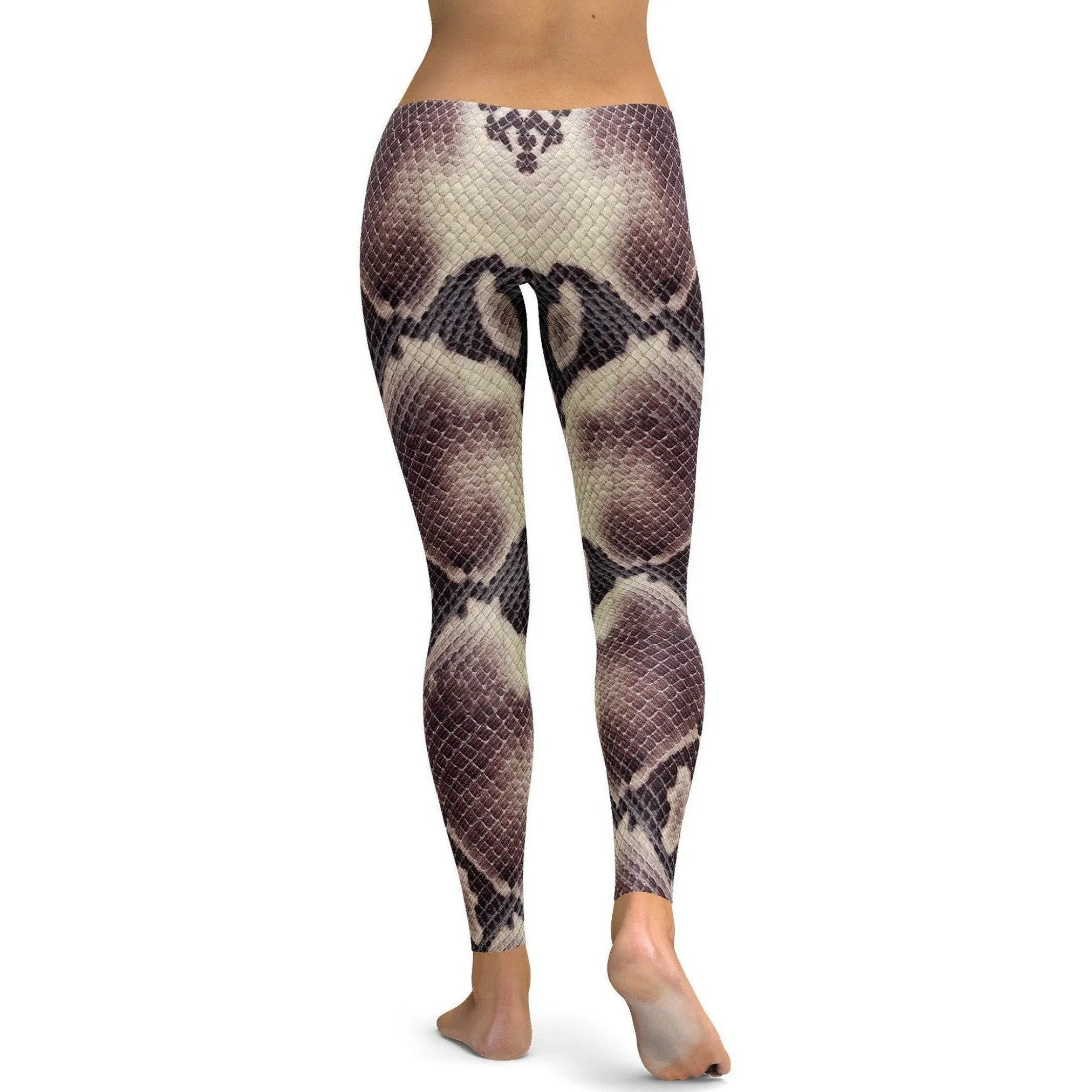 Anaconda Snake Skin Leggings