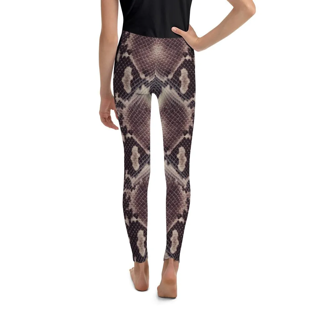 Anaconda Snake Skin Youth Leggings