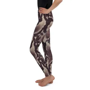 Anaconda Snake Skin Youth Leggings