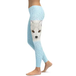 Arctic Fox Dog Leggings