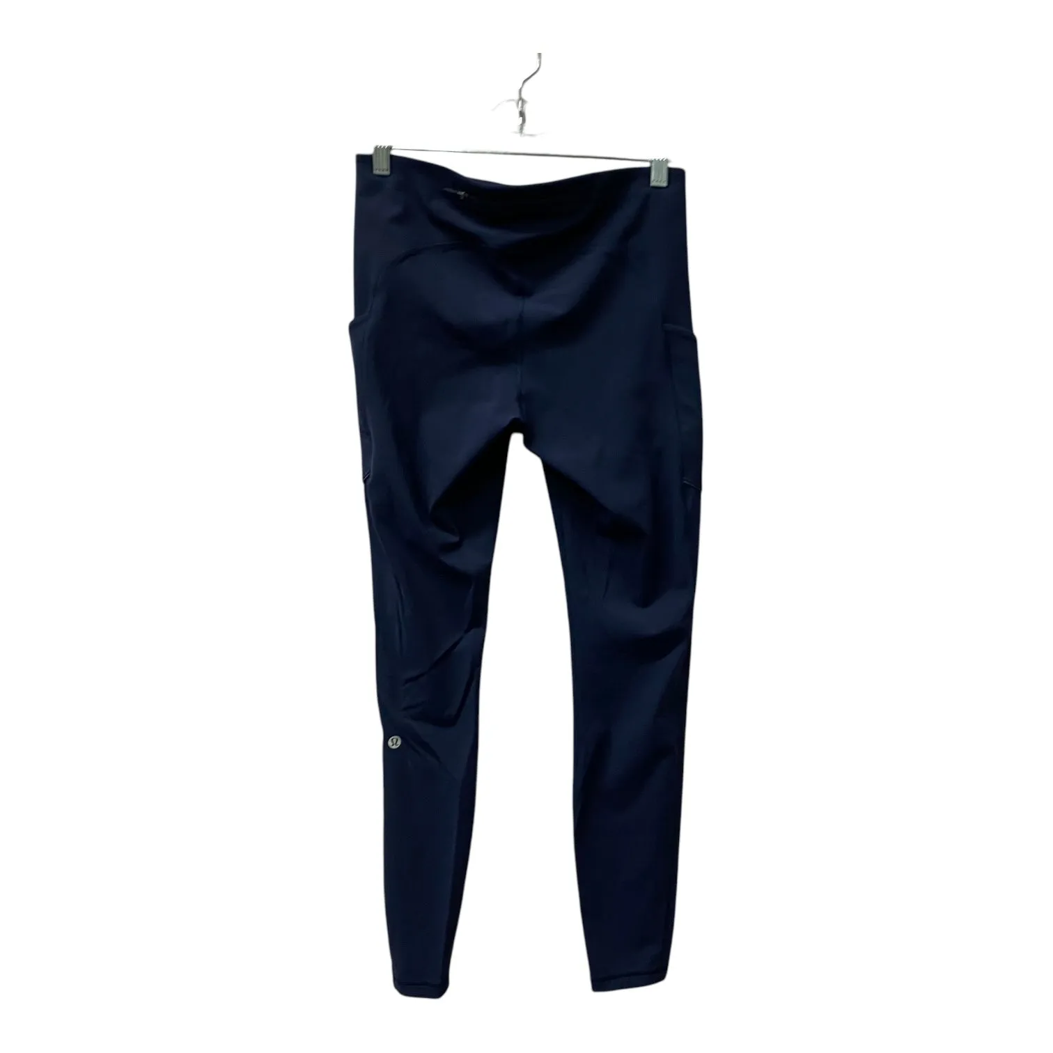 Athletic Leggings By Lululemon In Navy, Size:M