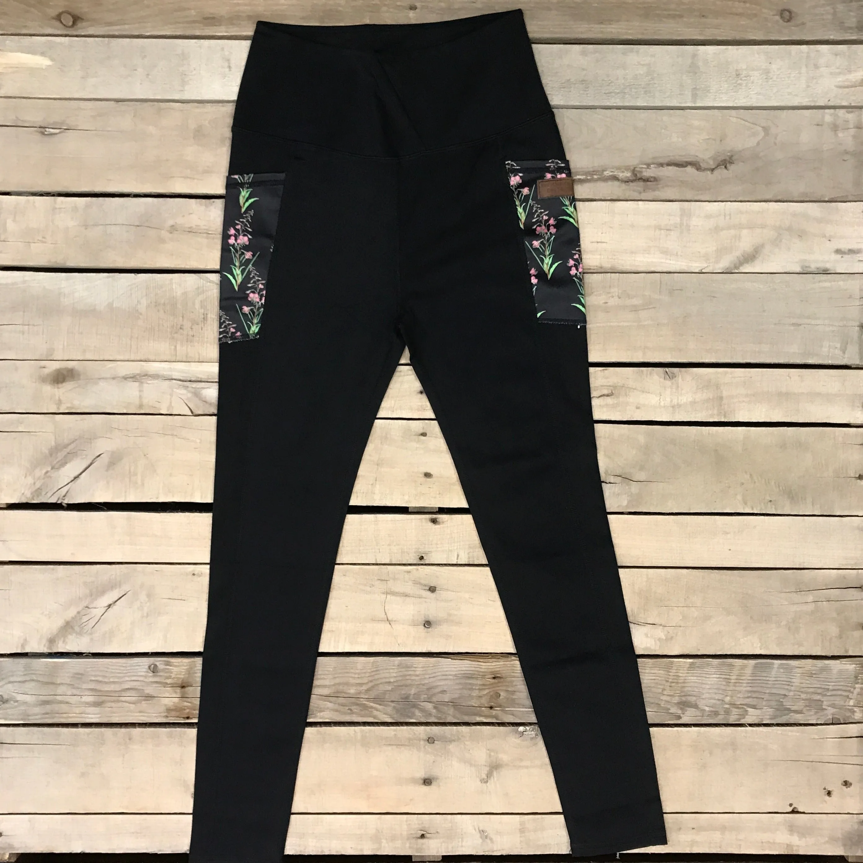 Athletic Pocket Print Leggings