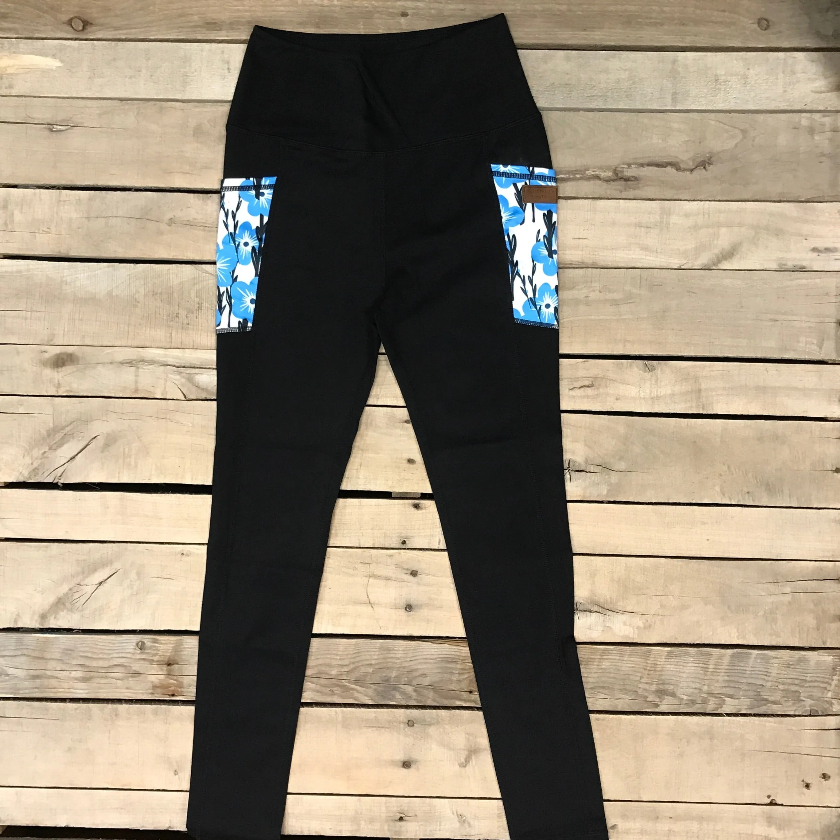 Athletic Pocket Print Leggings