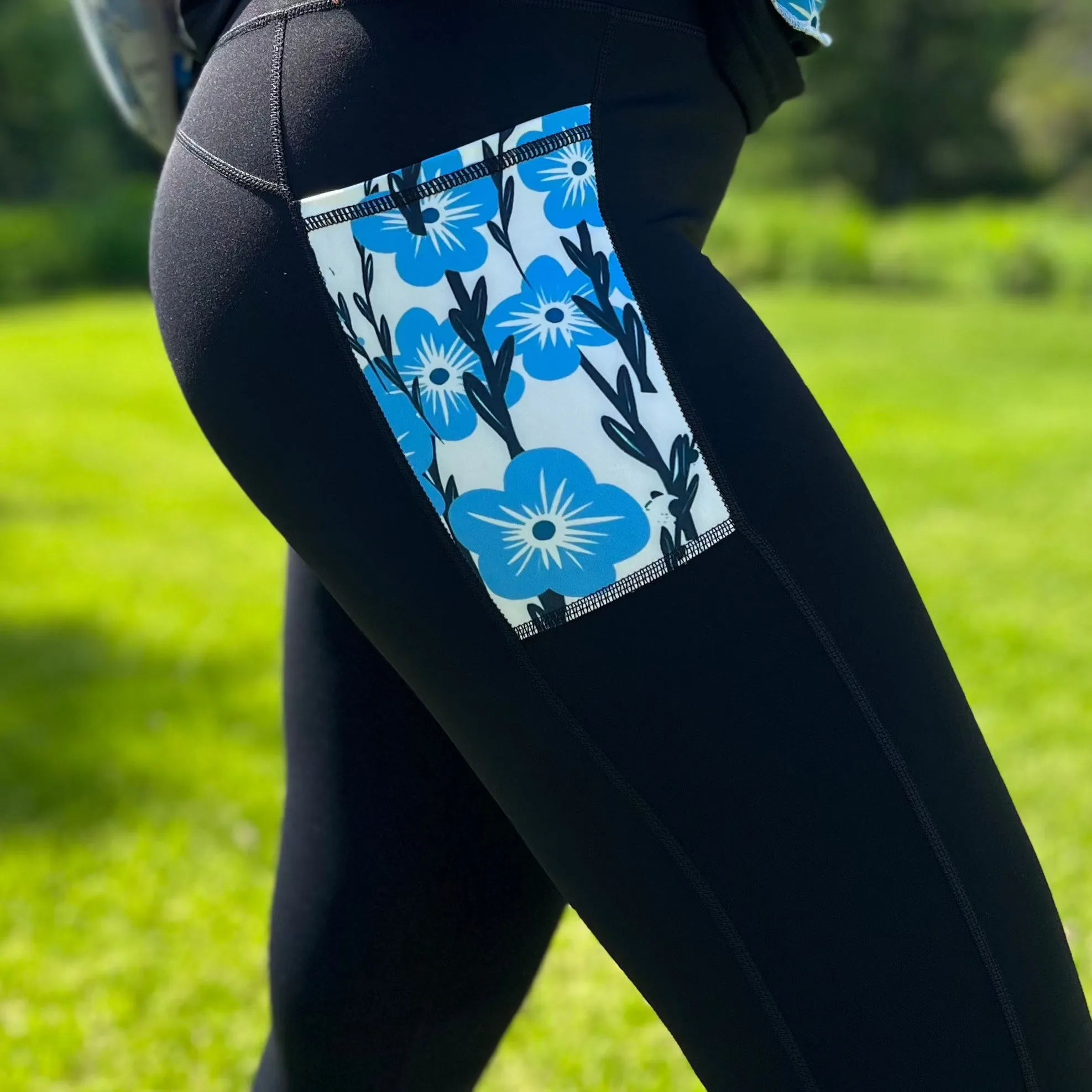 Athletic Pocket Print Leggings