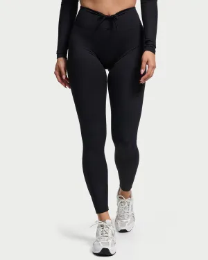 Aura Laced Nylon Leggings