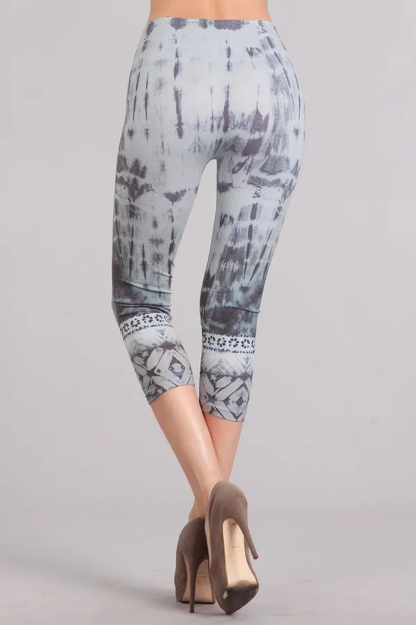 B4223D Patterned Leggings