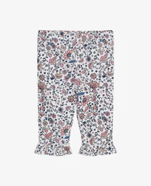 BABY NEW FLORAL JERSEY LEGGINGS