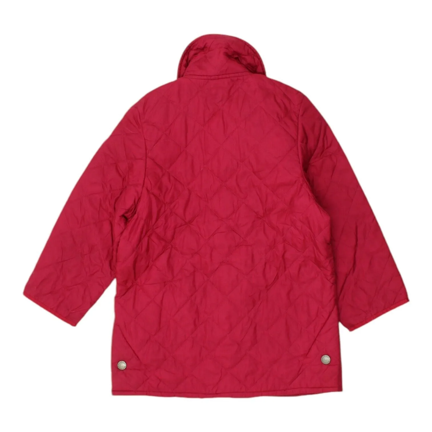 Barbour Kids Quilted Liddesdale Coat | Vintage High End Designer Girls Jacket