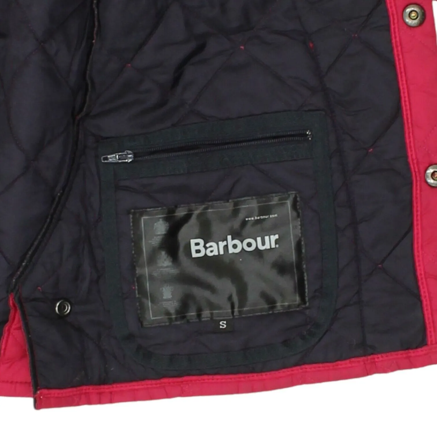 Barbour Kids Quilted Liddesdale Coat | Vintage High End Designer Girls Jacket