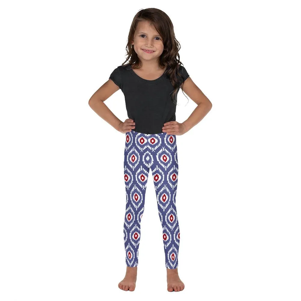 Batik Inspired Kid's Leggings