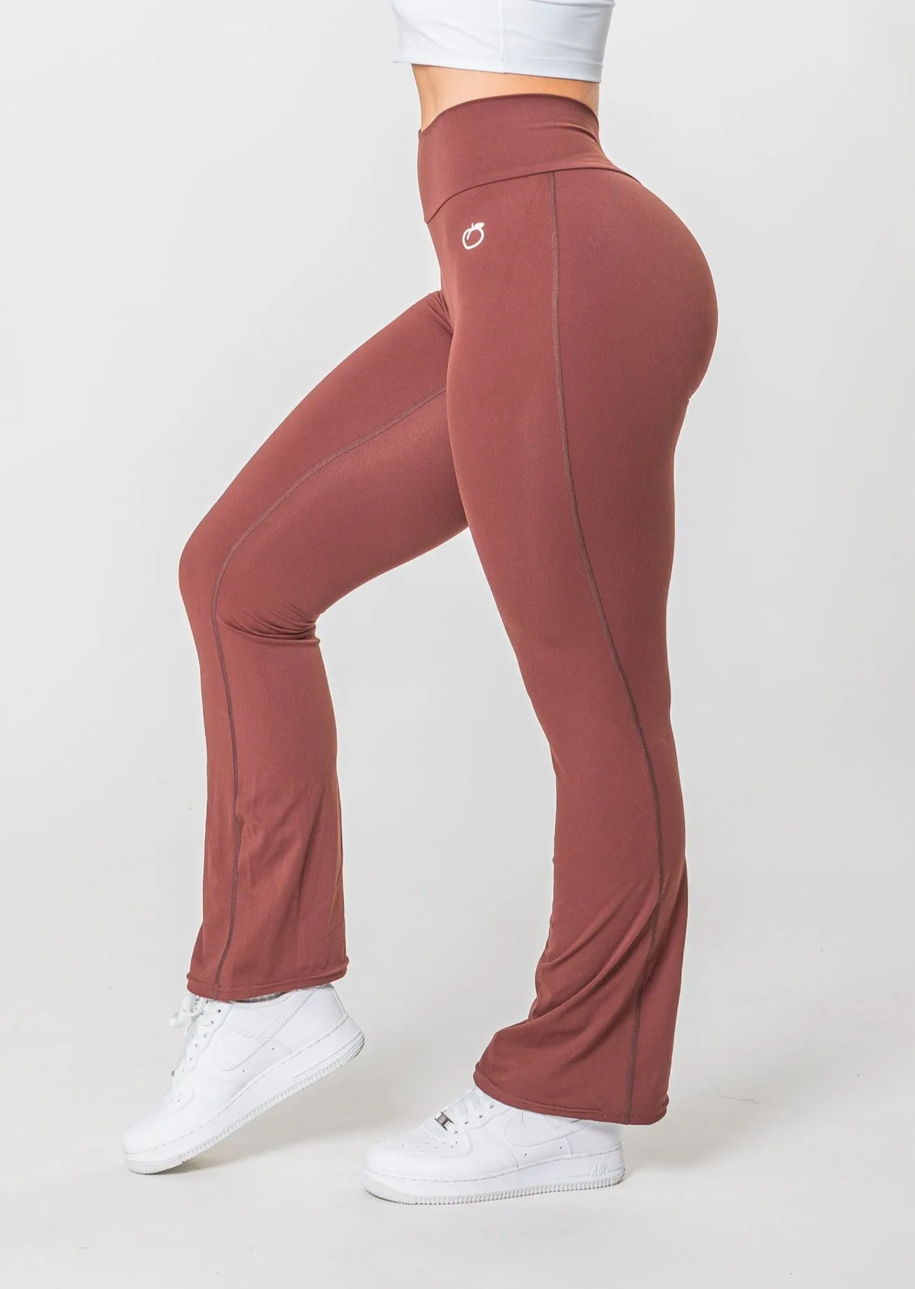 BELLA Flared Scrunch Leggings