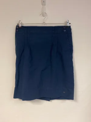 Blue tailored pencil midi skirt, Tommy Hilfiger, Size 10