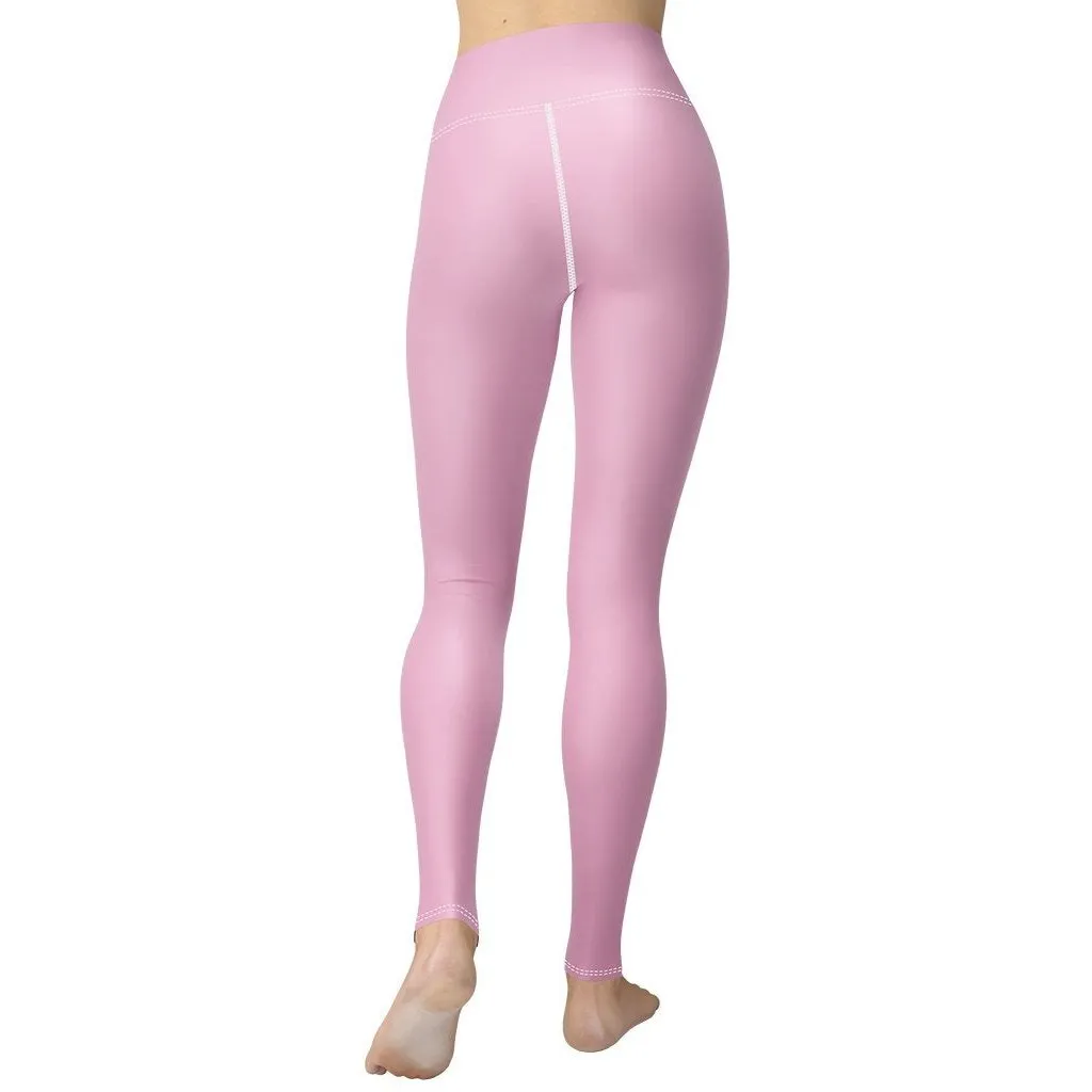 Blush Pink Yoga Leggings