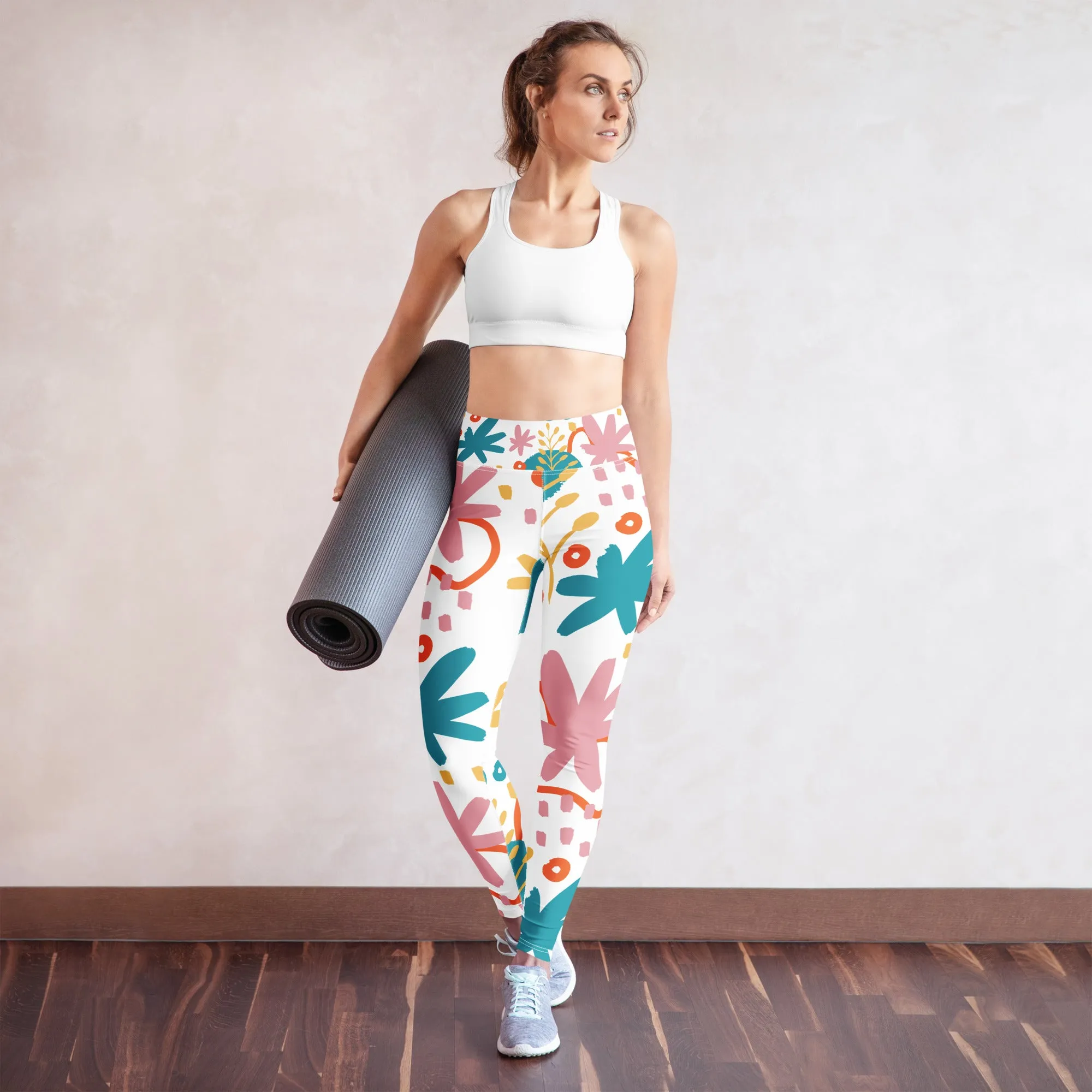 BOTANICAL Print Leggings