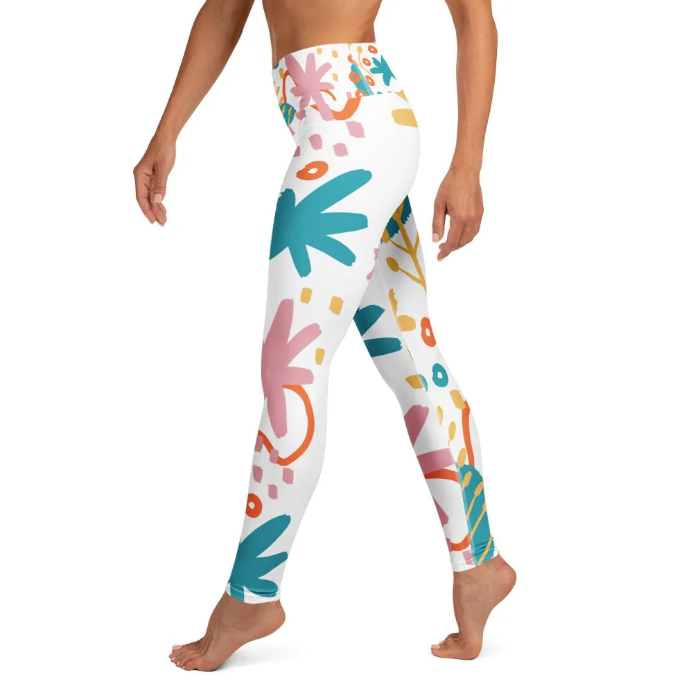 BOTANICAL Print Leggings