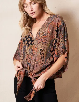 Brenna Tie-Front Top - As-Is-Clearance