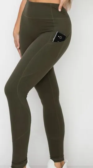 Brushed Pocket Leggings