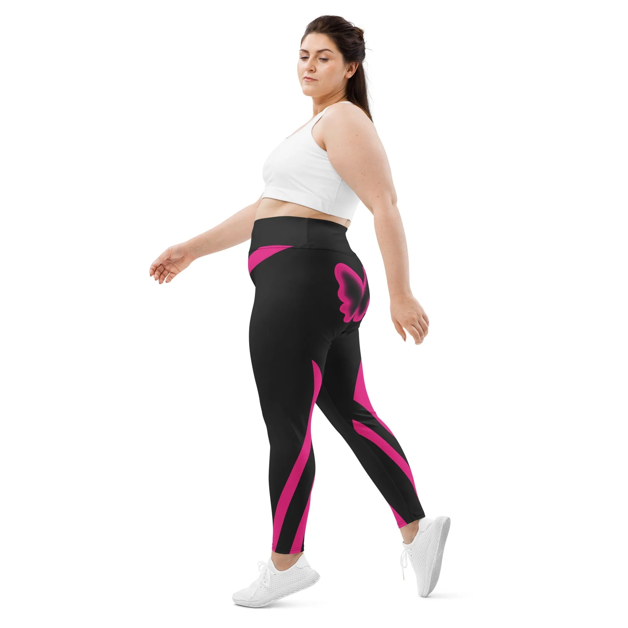 Butterfly Shaped Plus Size Leggings