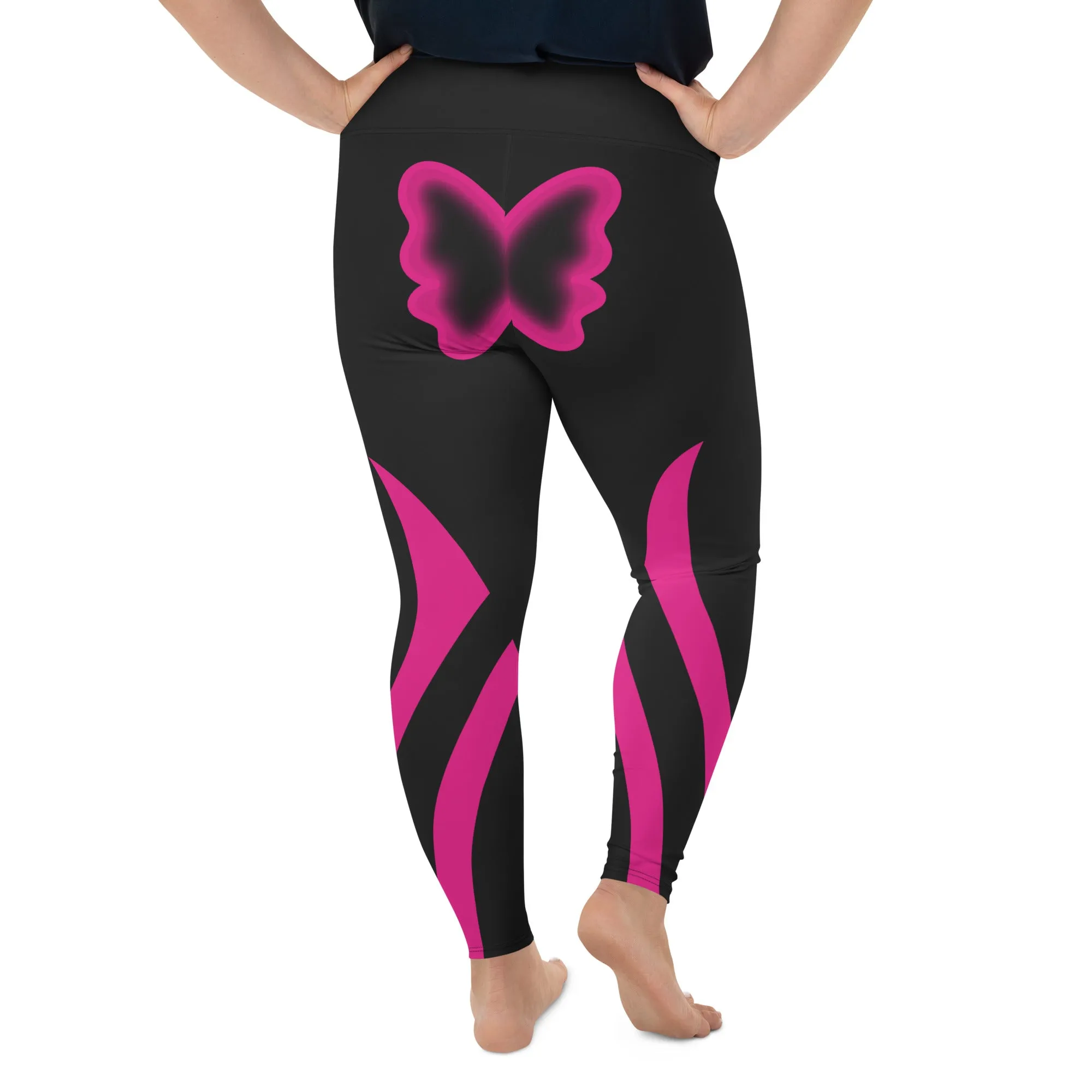 Butterfly Shaped Plus Size Leggings