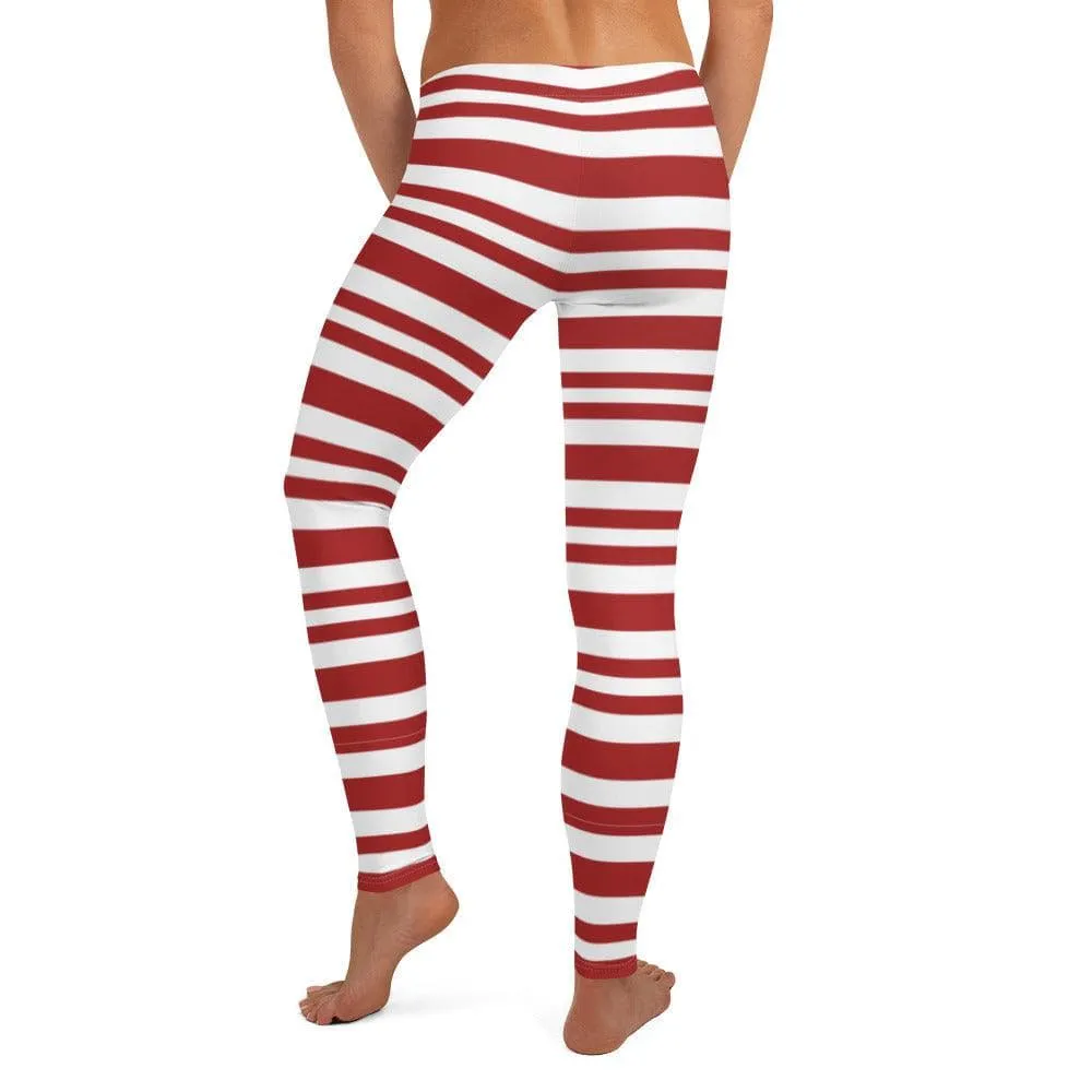 Candy Cane Leggings