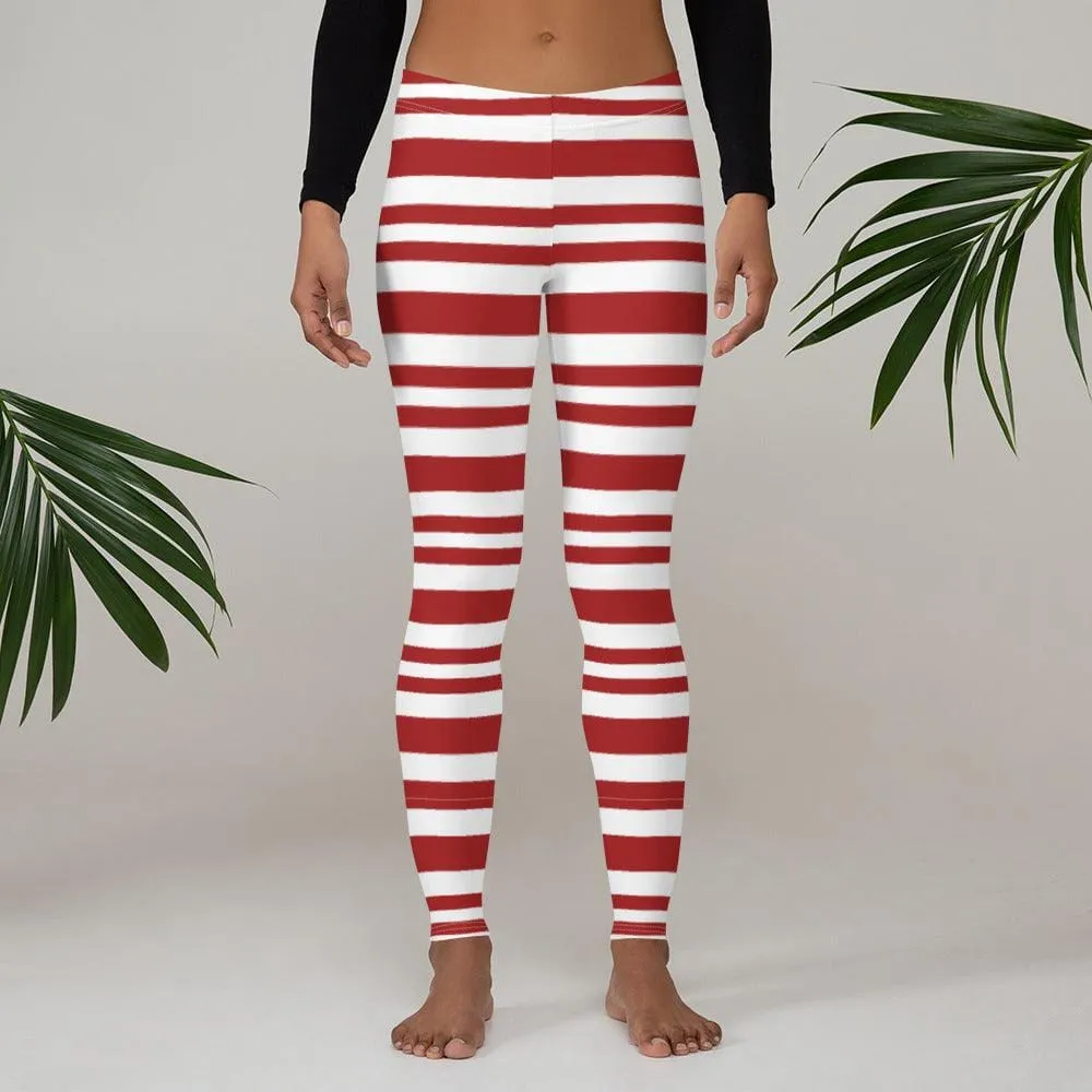 Candy Cane Leggings