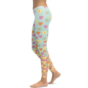 Candy Hearts Leggings