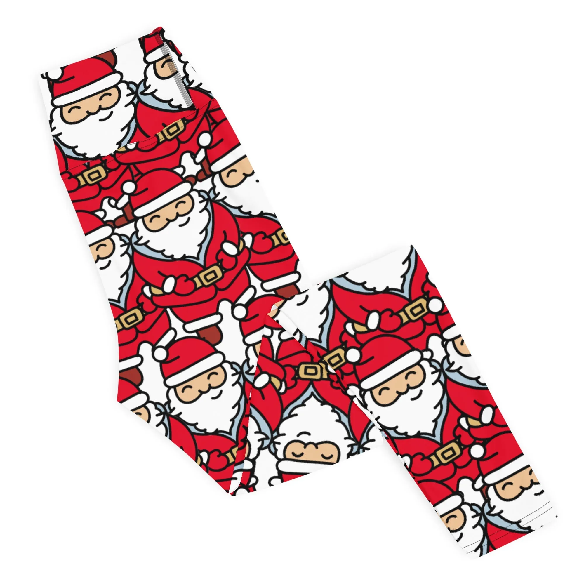 Cartoon Santa Yoga Leggings