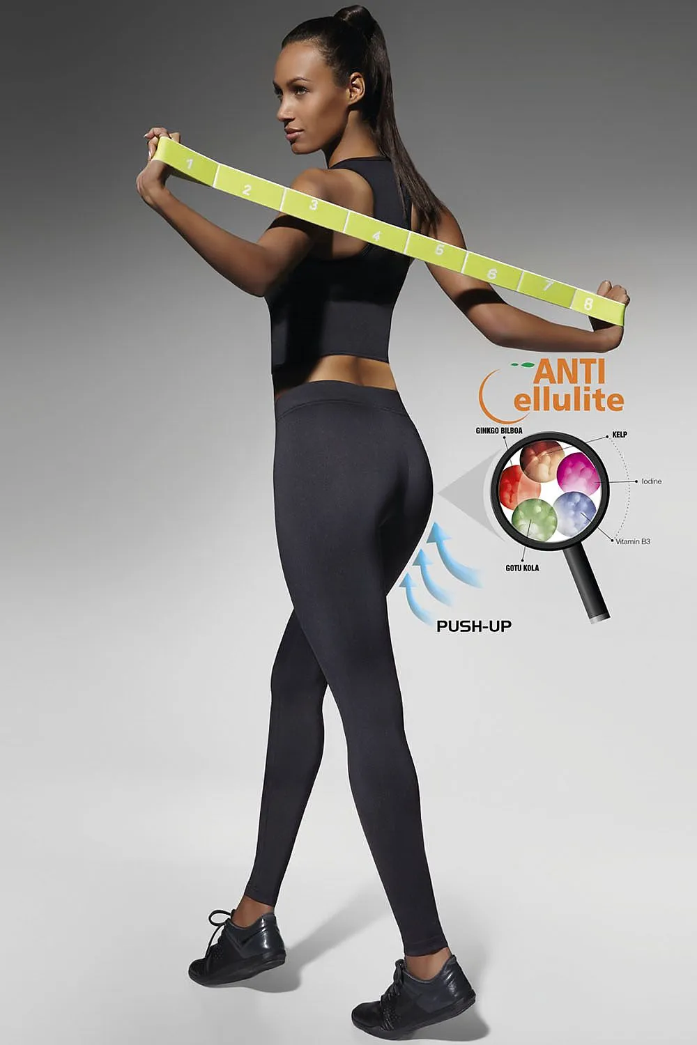 Cellulite-Reducing Sculpting Leggings Infused with ITOFINISH KELP