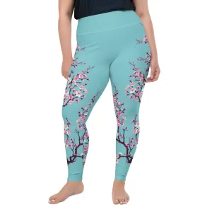 Cherry Blossom Plus Size Leggings