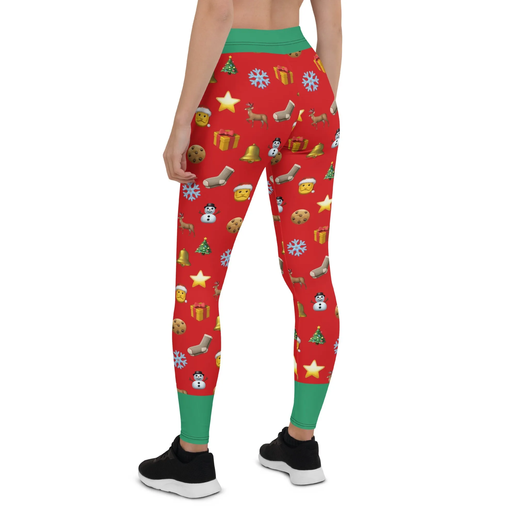 Christmas Emoji Leggings