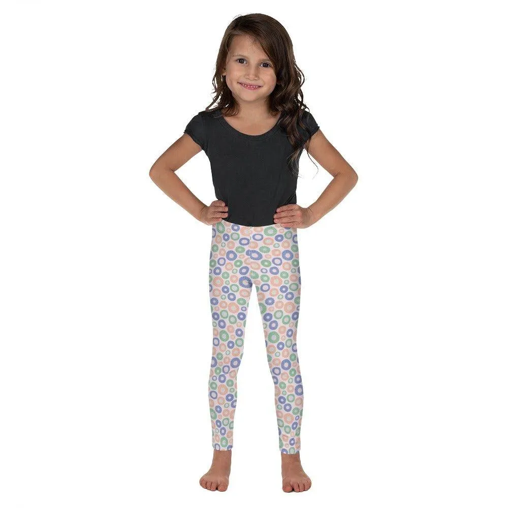 Circle Patterned Kid's Leggings