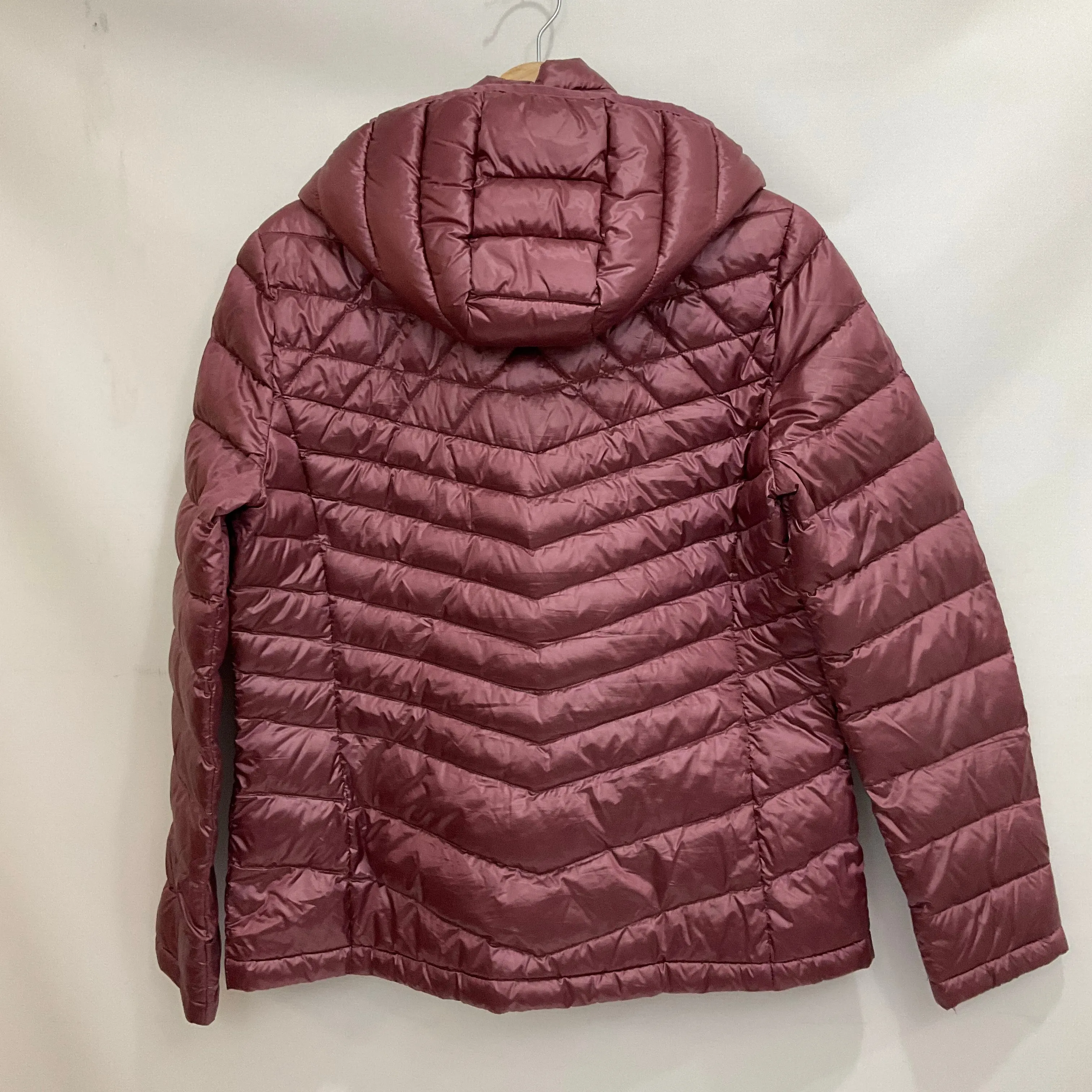 Coat Puffer & Quilted By Calvin Klein In Pink, Size: L