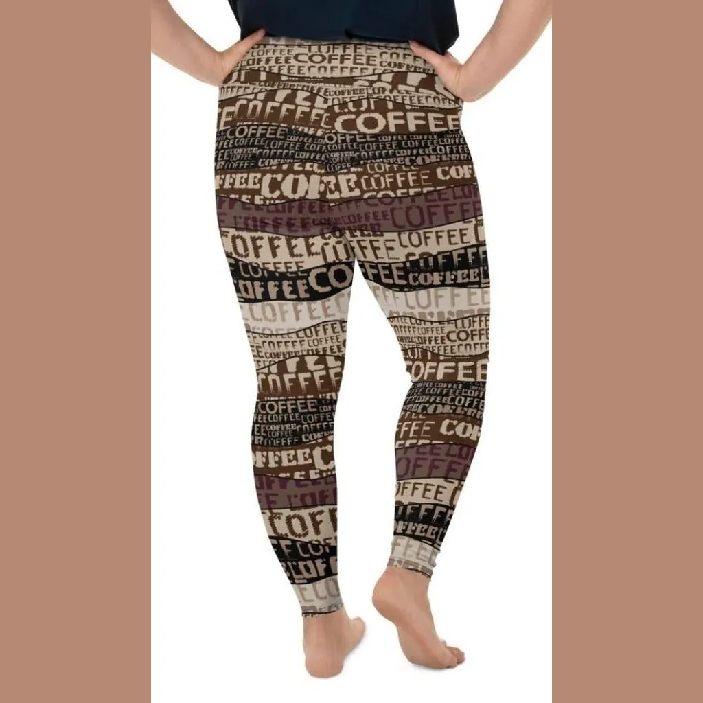 Coffee Plus Size Leggings