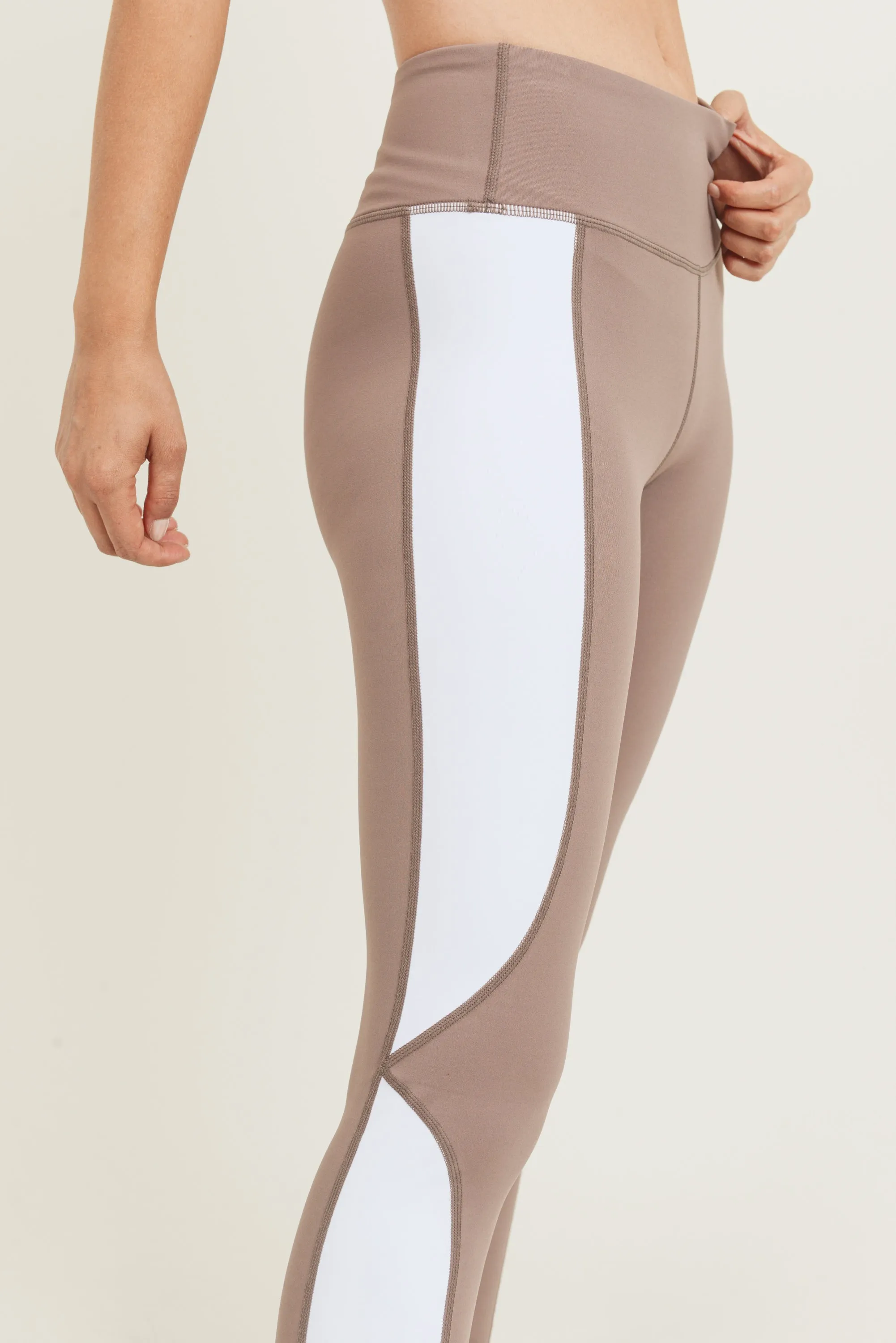 Color Story High Rise Color Block Active Leggings