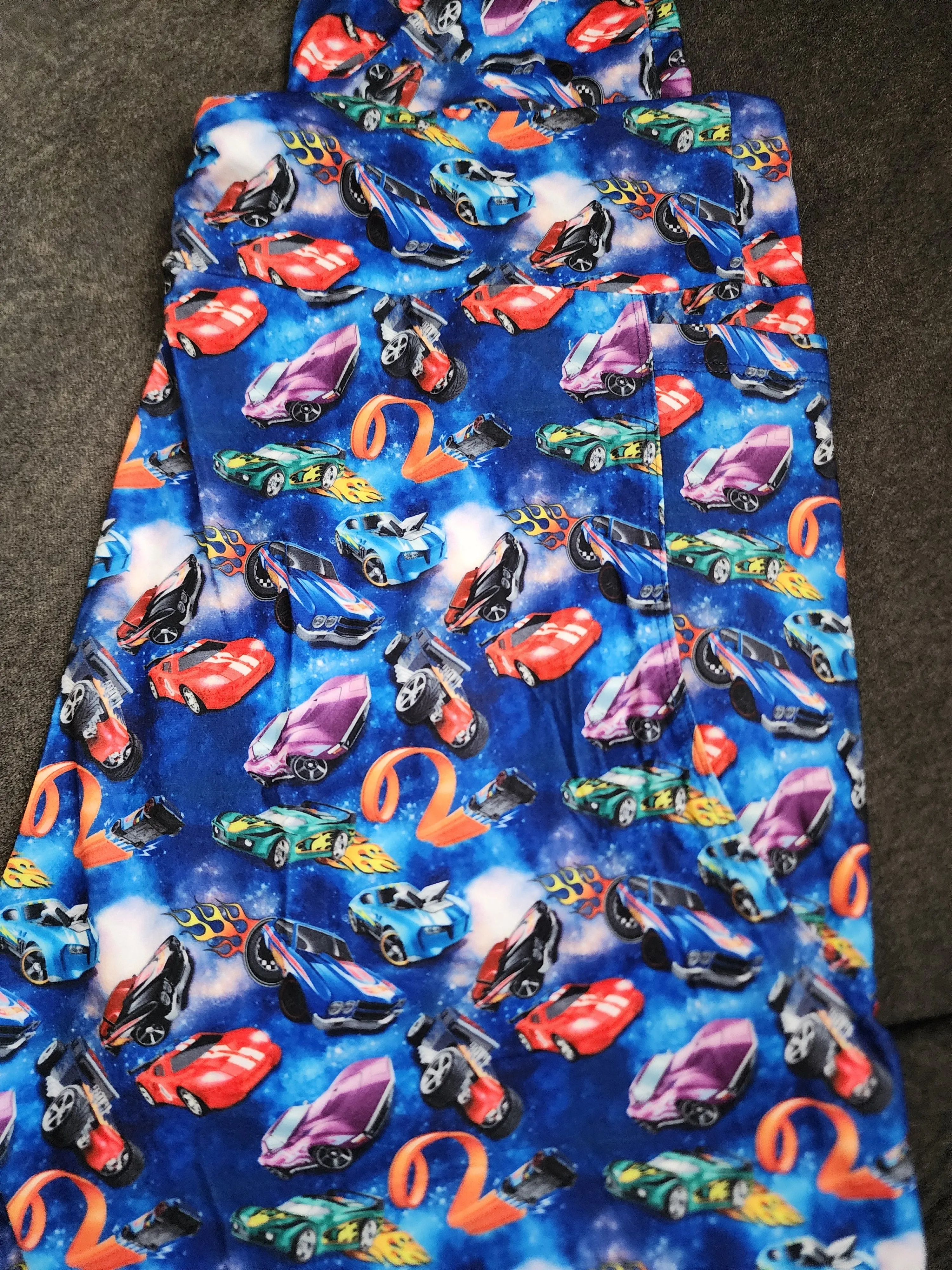 *CP Hot Wheels Cars Leggings