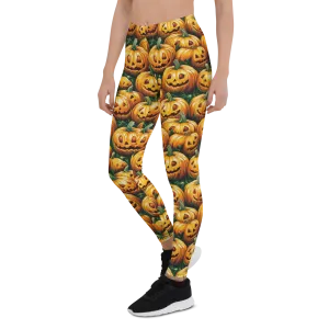 Creepy Pumpkin Leggings