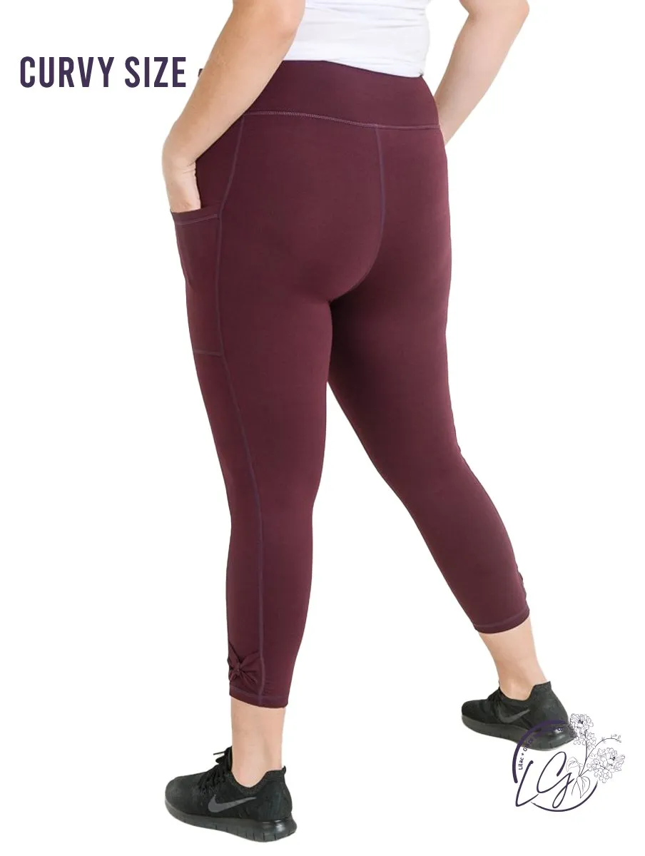 Curvy High-Rise Accent Leggings