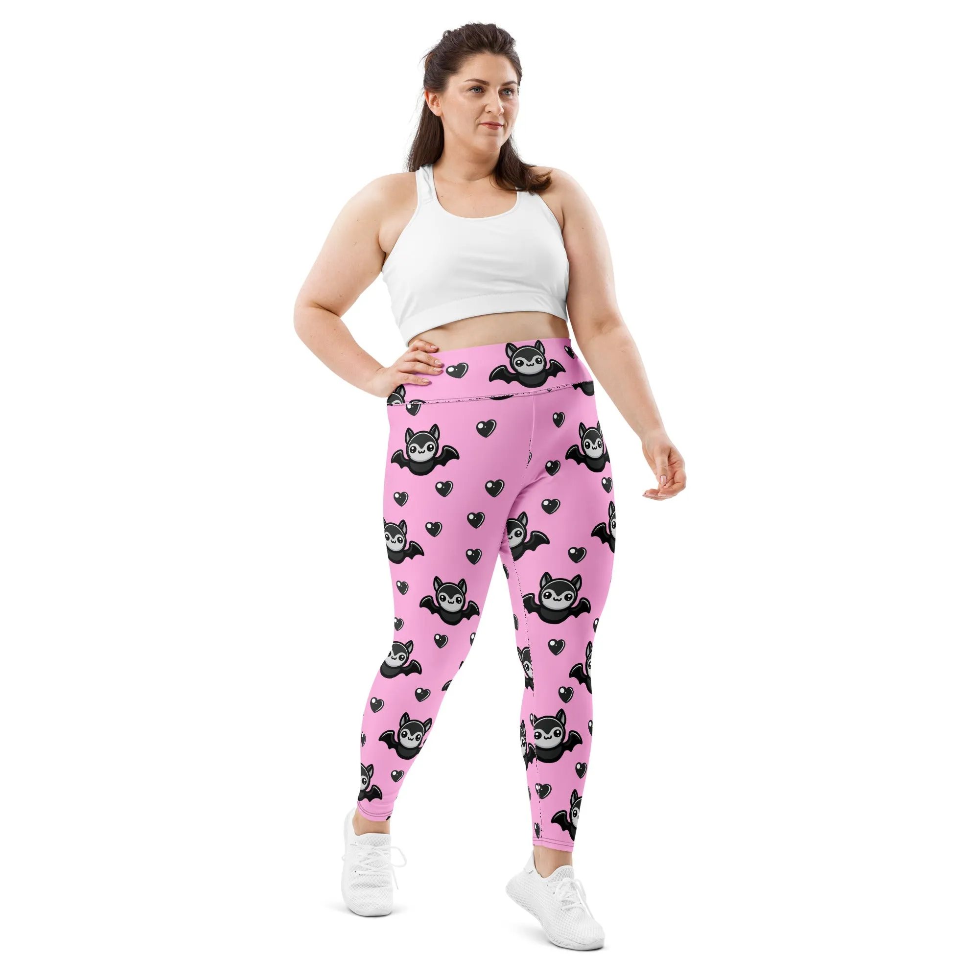 Cute Bats Plus Size Leggings