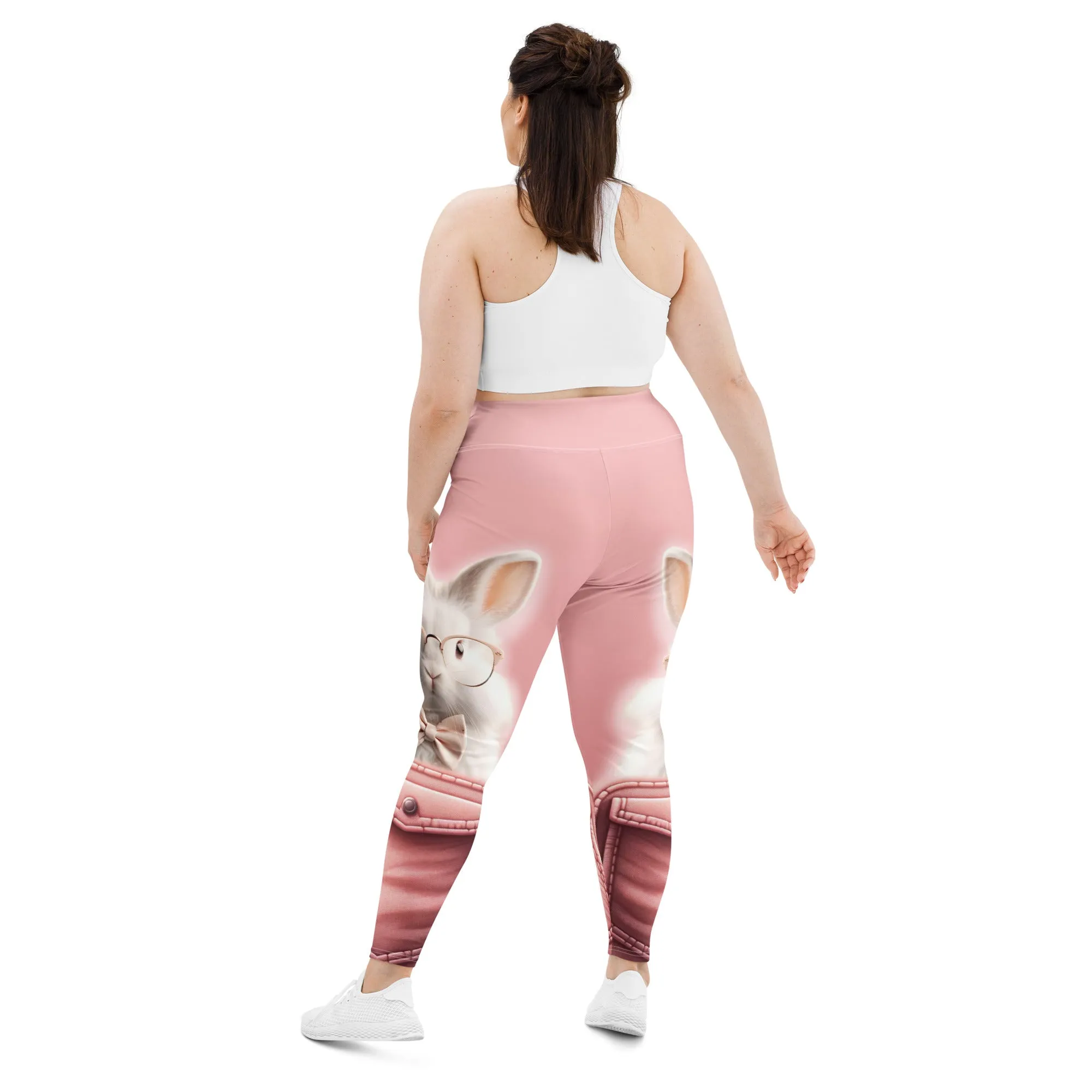 Cute Bunny Plus Size Leggings