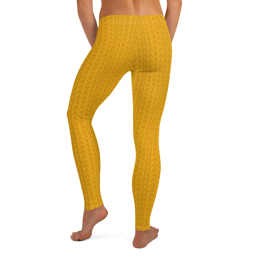 Day Lily Low Waist Leggings