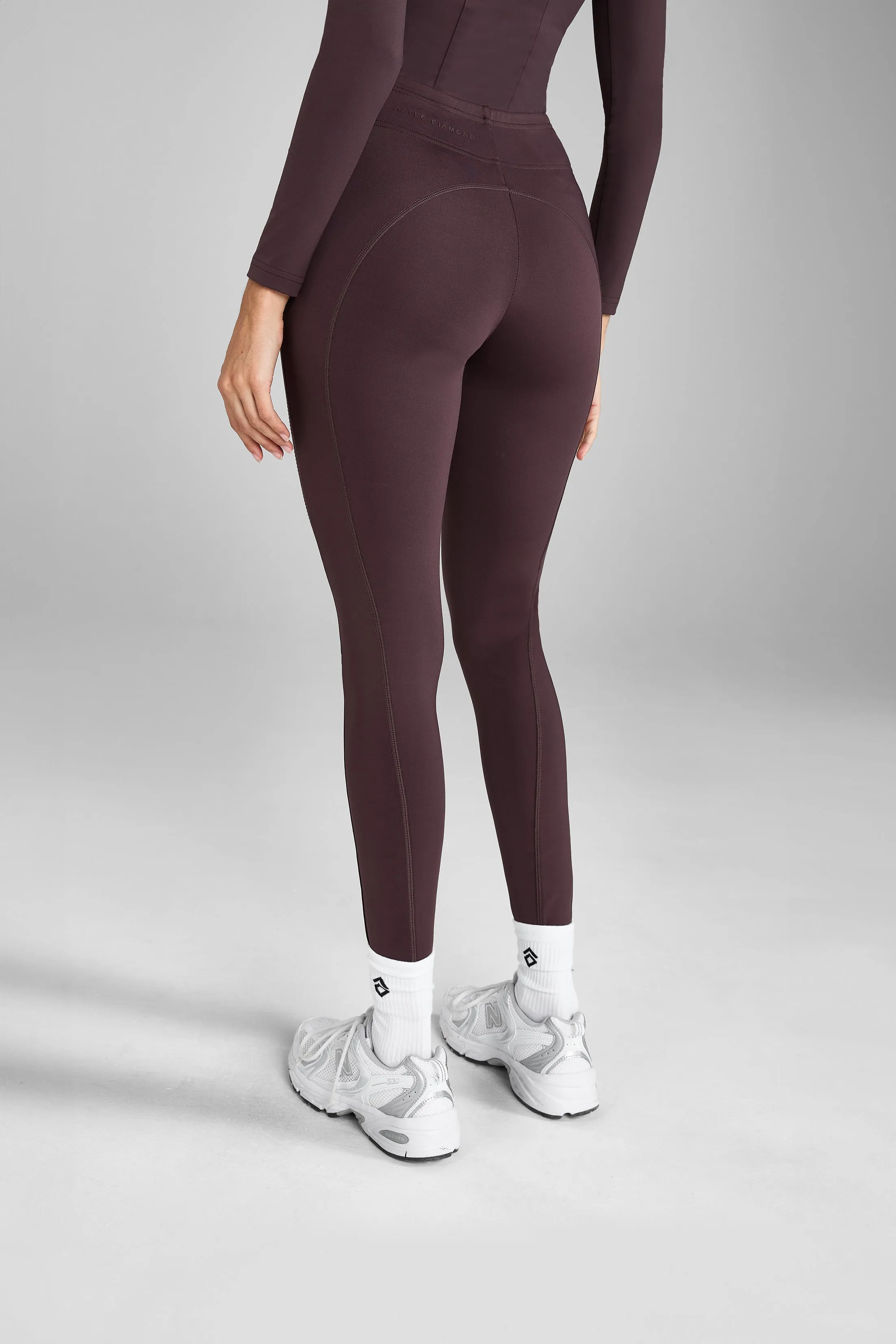 Deep Mauve Core Leggings