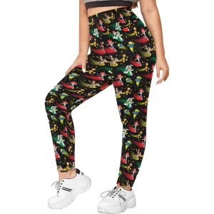 Disney Toy Story Roundup Friends Women's Plus Size Athletic Leggings