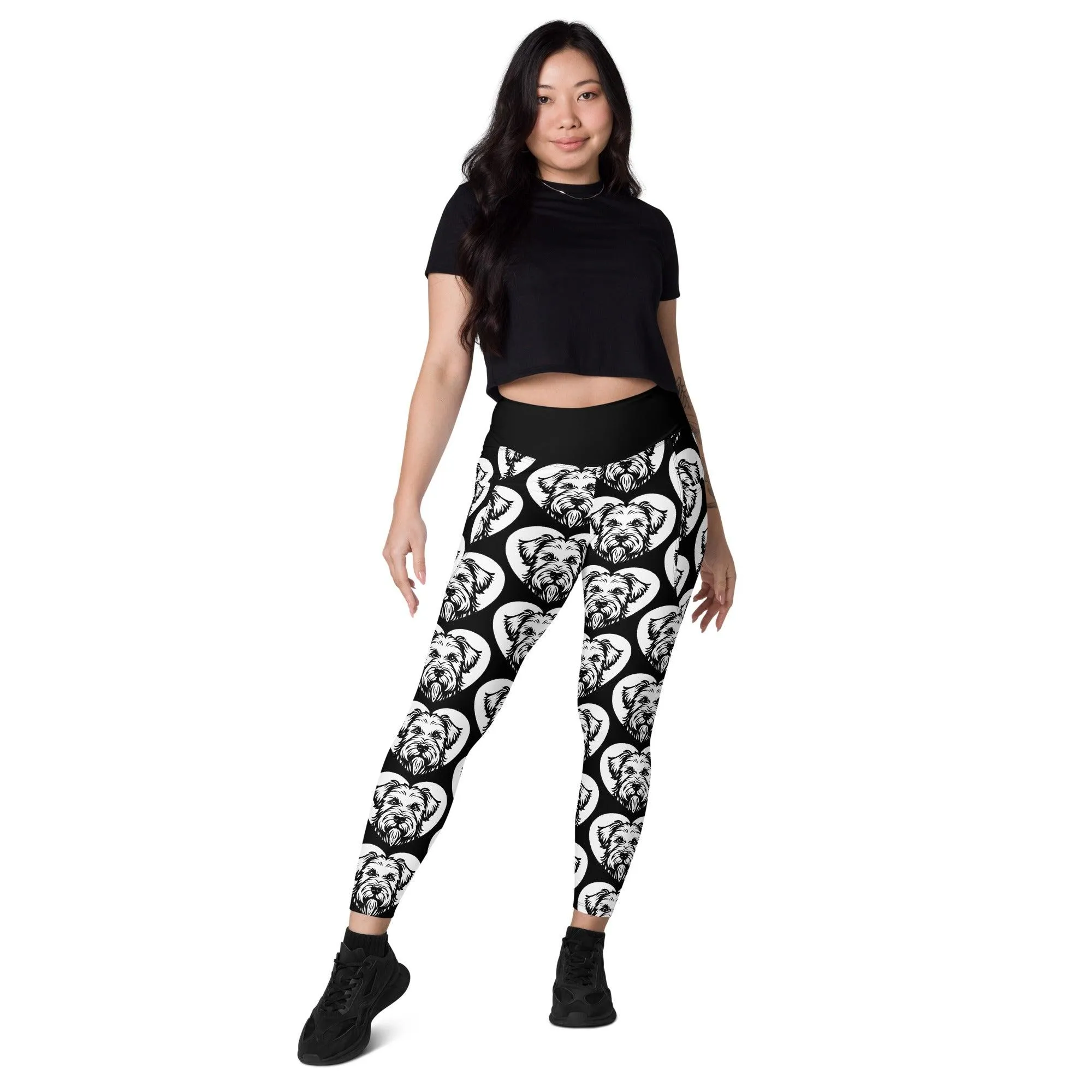 DOG BREED LEGGINGS with pockets - SEALYHAM TERRIER - HERTTAHOUND